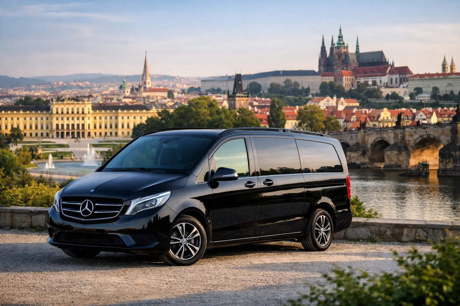 Vienna to Prague Private Ride Example